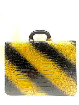 Classic Briefcase Yellow - Large